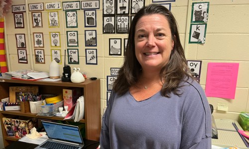  Headshot of Shannon Lane, second grade teacher at Sharon Elementary School